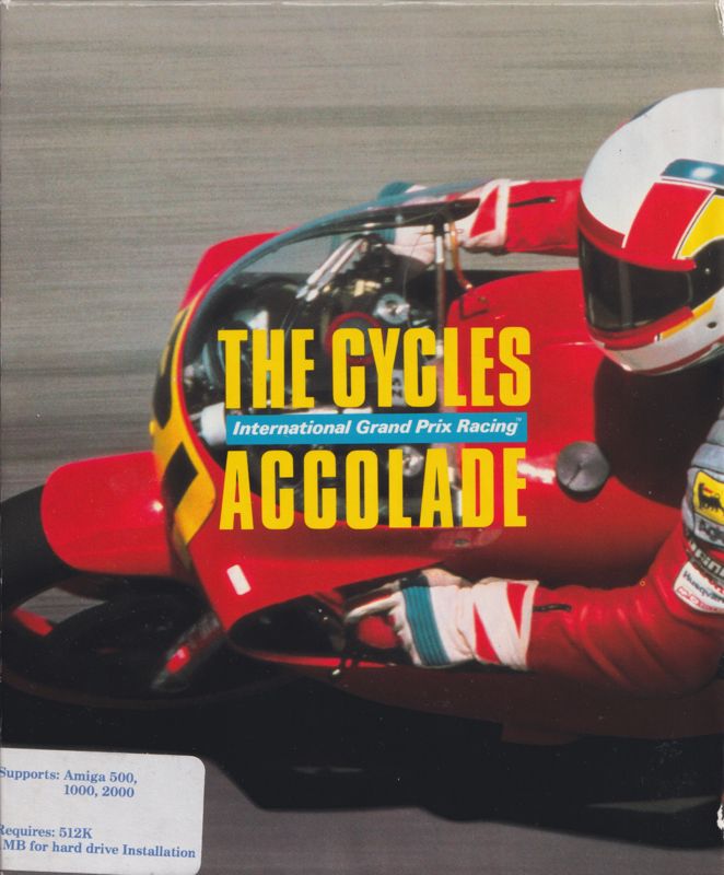 The Cycles: International Grand Prix Racing box art for Amiga